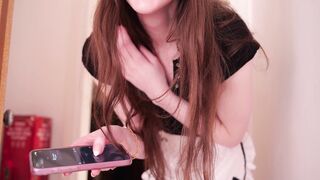 F1nn5ter (Femboy) - Vibrating Anal Plug Maid Masturbation